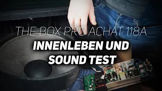 The Box Pro Achat 118 A Innenleben und Sound Test | Einblick in das innere