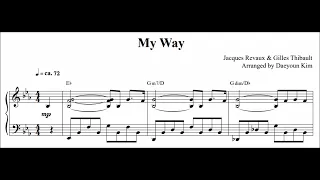 'My Way' for solo piano(sheet music)