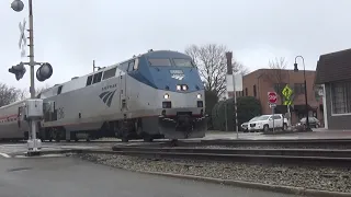 Amtrak 65 Makes a Stop At Ashland