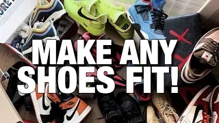 How To Make Small Shoes Fit Larger