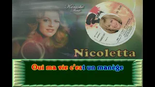 Karaoke Tino - Nicoletta - Ma vie c'est un manège