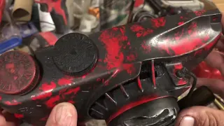 How to paint an Army of Darkness chainsaw and details for your top!