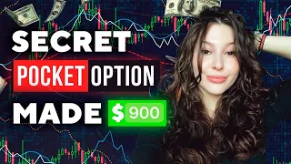 The SECRET of Pocket Option | $900 PROFIT in COUPLE Minutes | Binary options strategy