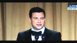 Jimmy Kimmel BASHES Obama (FUNNY VIDEO)