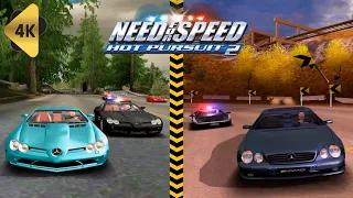 Mercedes Benz CLK GTR - Need For Speed Hot Pursuit 2 part-6 (PC 4K 60Fps)