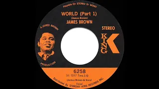 1969 HITS ARCHIVE: World (Part 1) - James Brown (stereo 45)