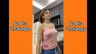 No Bra Challenge 04 #shorts #nobrachallenge