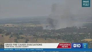 Cal Fire | Vacaville 'Timm Fire' causes citywide evacuations, power outages