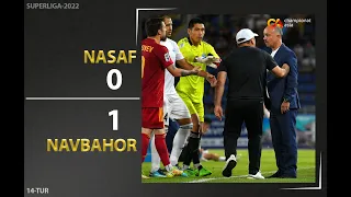 Superliga. Nasaf - Navbahor 0:1 Highlights (2.08.2022)