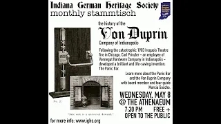 The History of Von Duprin Company of Indianapolis