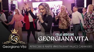 Georgiana Vița ❌ Formatia Timisul - Colaj Ardelene LIVE 🎷 Petrecere 8 martie 2024 💃