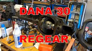 I Re-Gear The Dana 30 In My Jeep XJ cherokee