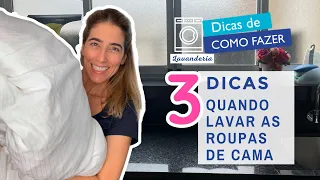 3 DICAS QUANDO LAVAR AS  ROUPA DE CAMA | Casa  Insana - Livia Pinna