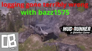 Mudrunner : attempting to log sasquatch mountain with bazz1575