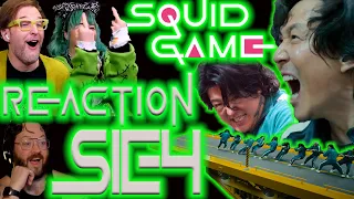 TUG OF WAR with THE CRAZIEST CLIFFHANGER YET! // Squid Game S1E4 REACTION!