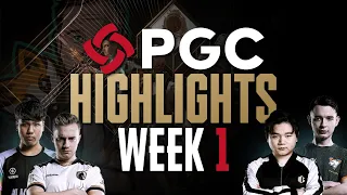 PUBG ESPORTS: BEST MOMENTS OF PGC 2021 - Week 1 | EXTREME SKILL | FUNNY SITUATIONS