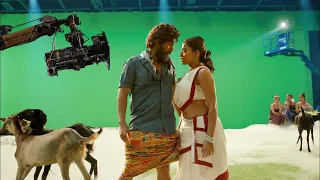 Pushpa Movie Behind The Scenes Explain | VFX BREAKDOWN | Allu Arjun | Rashmika | Sukumar