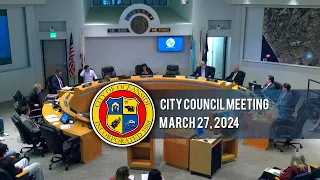 Oceanside City Council Meeting: March 27, 2024