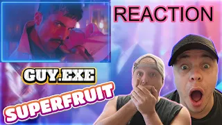 Wow this was weird! Superfruit - Guy.EXE | Reaction 🫨😁