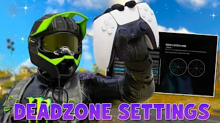 The BEST DEADZONE Settings for BETTER AIM!| PS4/PS5/XBOX/PC (Warzone 3)