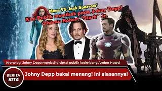 Fakta ini yang bikin Publik memihak pada Johny Depp! Johny Depp bakal Menang atas Amber Heard!