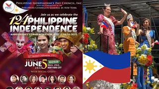 🇵🇭Philippines Independence Parade & Street Fair 2022 in New York City! June 5, 2022