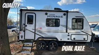 2022 Winnebago Micro Minnie 1708FB! Short Dual Axle Quality Trailer