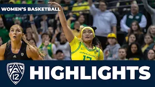 Washington vs. No. 21 Oregon | Game Highlights | College Women's Basketball | 2022-23 Season