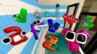 NEW ELEMENTS & COLORS BABY ALPHABET LORE FAMILY GARTEN OF BANBAN 3D SANIC CLONES MEMES In Gmod !