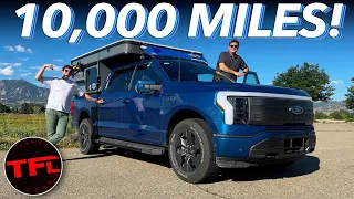 Here's How Our 2022 All Electric Ford F-150 Lightning Has Held Up Over 10,000 Miles of Hard Use!