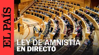 DIRECTO | Votación en el Senado sobre la ley de amnistía | EL PAÍS