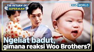 [IND/ENG] Different reaction of Eunwoo & Jungwoo! | The Return of Superman | KBS WORLD TV 240428