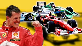 Le F1 di Schumacher su Assetto Corsa