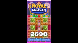 Royal Match Level 2698 - No Boosters Gameplay