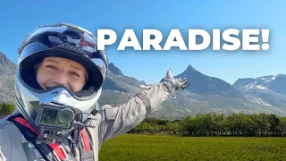 Motorcycle PARADISE! | Solo motorcycle camping trip along the coast of Norway [S5-E11]