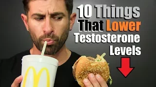 10 SURPRISING Things That Lower Testosterone Levels! (A MUST SEE)