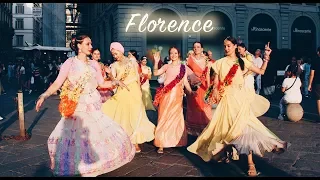 Harinama Tour Florence (Italy) Харинамы во Флоренции (Италия)