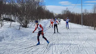 Лыжная гонка 10 км "закрытие сезона" г. Североморск 14.04.24