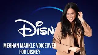 Meghan Markle signs voiceover deal with Disney