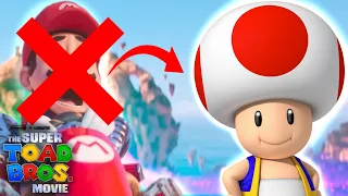 Mario Movie Trailer 2 but EVERYONE is Toad