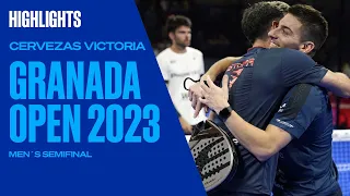 Men's Semifinals Highlights (Stupa/Di Nenno vs Garrido/Sanz) Cervezas Victoria Granada Open 2023