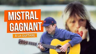 Apprenez  la chanson préférée des français à la guitare 🇫🇷  (Mistral Gagnant)