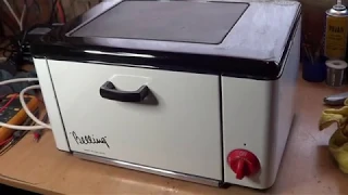 Restored Belling 29. A 60 Year Old Tabletop Cooker! Does It Still Work?