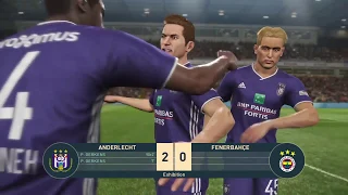 PES 2019 | Anderlecht vs Fenerbahce | UEFA Europa League - UEL | Gameplay PS4/Xbox One