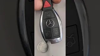 Mercedes Benz Key Fob Battery Replacement- Super Easy DIY !!