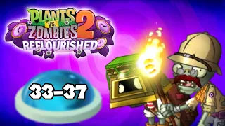 Plants vs. Zombies 2 Reflourished: Lost City Nights 33-37