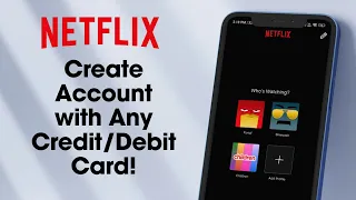 How To Create Netflix Account With ANY Credit Or Debit Card (India) | Android | iOS
