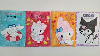 ❤️Paper diy❤️ SANRIO blind bags ASMR unboxing!|Compilation asmr🥰