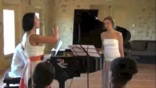 Angela Gheorghiu - First Masterclass at Georg Solti Accademia, Castiglione della Pescaia, July 2012