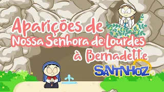 Santinhoz - Aparições de Lourdes à Bernadette